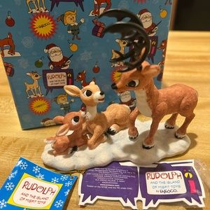 RARE Rudolph & The Island of Misfit Toys figurine “We’ll Call Him Rudolph”